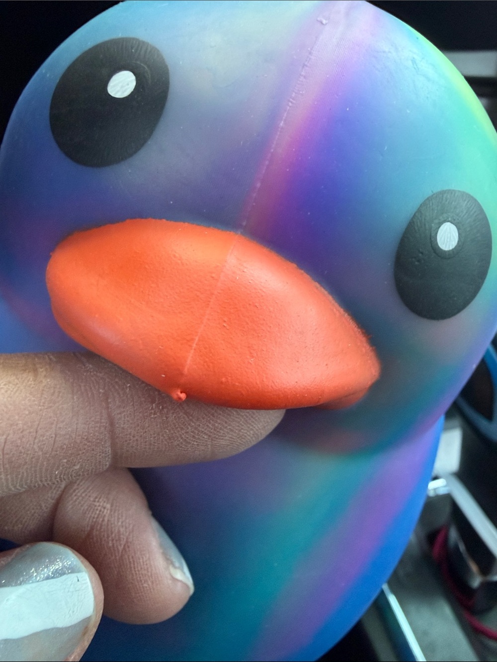 Toymendous TYE dye squishy duck 🦆